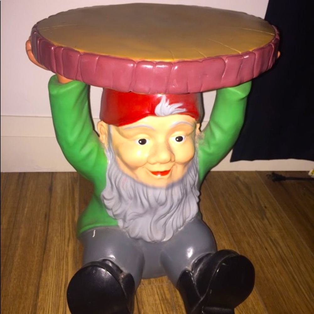 Gnome stool /plant holder